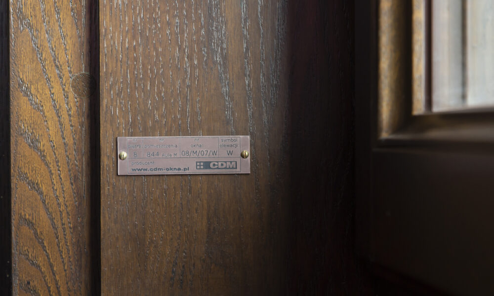 CDM okna w Pałacu Kultury