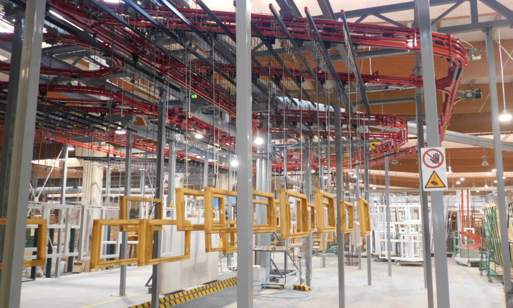 Linia lakiernicza włoskiej marki Finiture dostarczona przez firmę ITA w tym roku