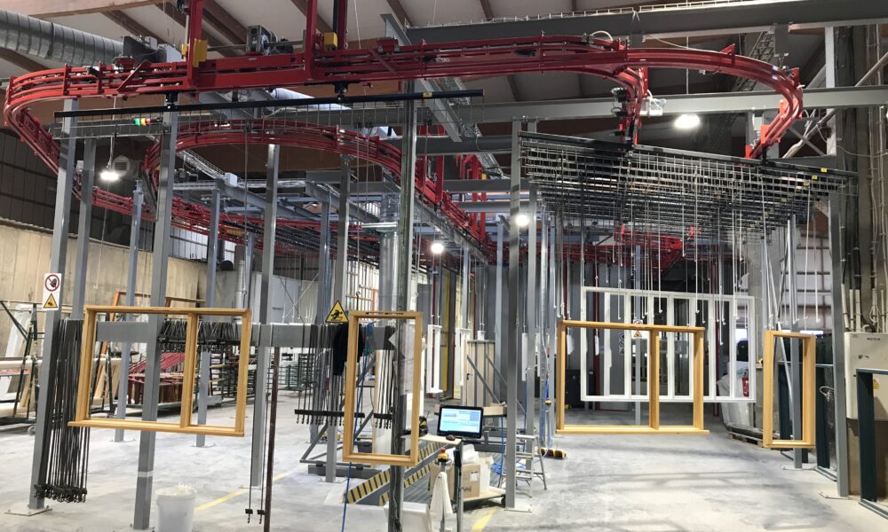 Linia lakiernicza włoskiej marki Finiture dostarczona przez firmę ITA w tym roku