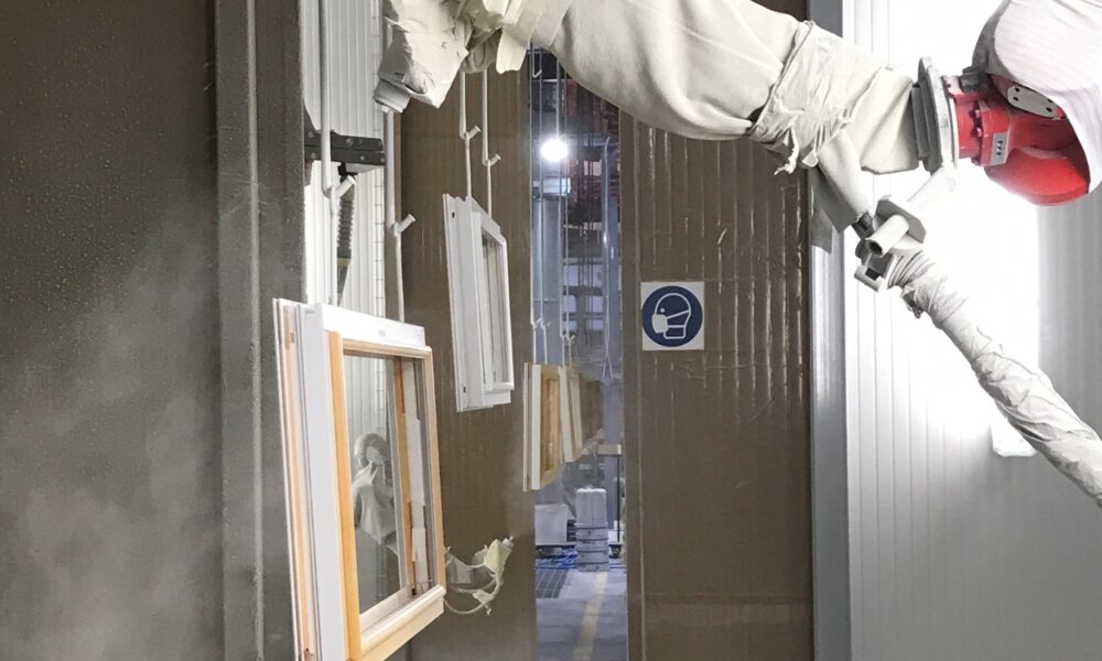 Linia lakiernicza włoskiej marki Finiture dostarczona przez firmę ITA w tym roku