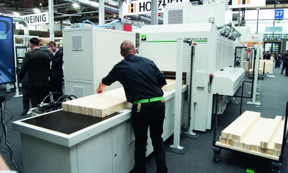 Klejenie z firmą WEINIG - ProfiPress L B 3100