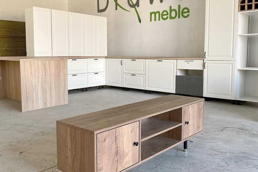 Producent oferuje również produkty gotowe które można znaleźć w sklepie internetowym. Fot. Drawel Meble