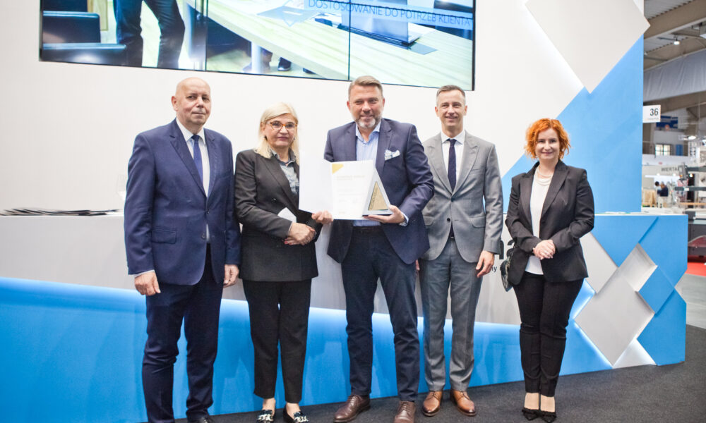 Nagrodę Acanthus Aureus 2021 otrzymali: IMAC sp. z o.o., LCM GmbH, W-IREX Przedsiębiorstwo Prywatne Wiesław Ciura. Fot. Materiały organizatora