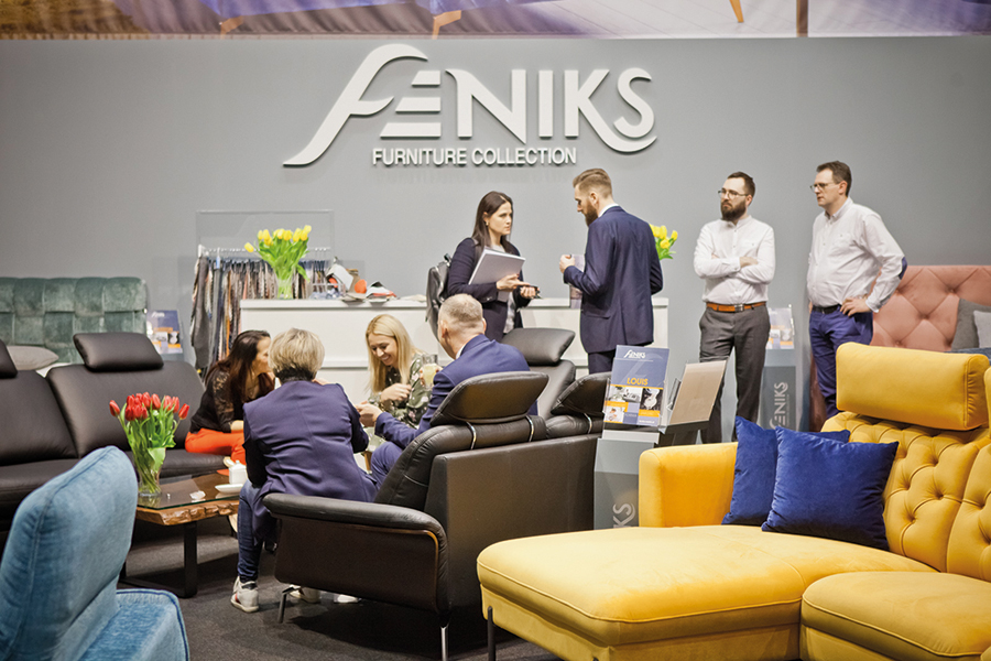 Poznańskie wydarzenie to okazja do zapoznania się z najciekawszymi i najnowszymi kolekcjami meblowymi. Fot. Grupa MTP