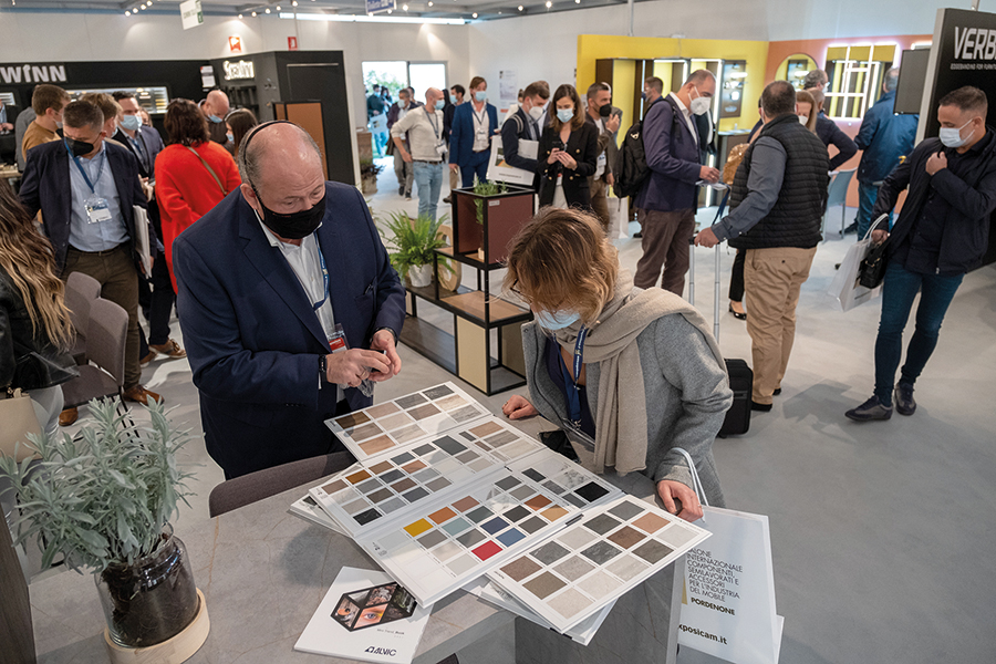 Targi SICAM to przekrój rozwiązań dla sektora meblarskiego. Fot. SICAM