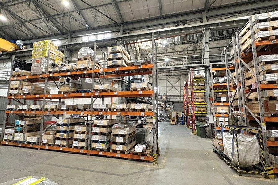 Magazyn częsci zamiennych