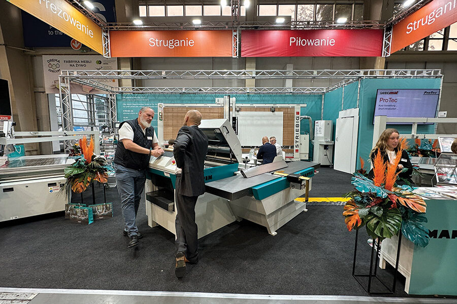 Udział w targach DREMA był okazją do wielu ciekawych rozmów i wymiany doświadczeń. Fot. Kurier Drzewny