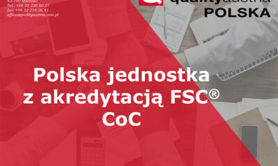 Quality Austria-Polska z akredytacją FSC®