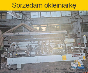 Sprzedam okleiniarkę