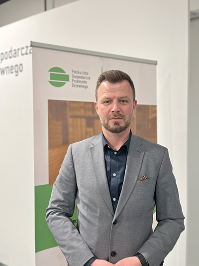 Piotr Garstka, dyrektor biura Polskiej Izby Gospodarczej Przemysłu Drzewnego