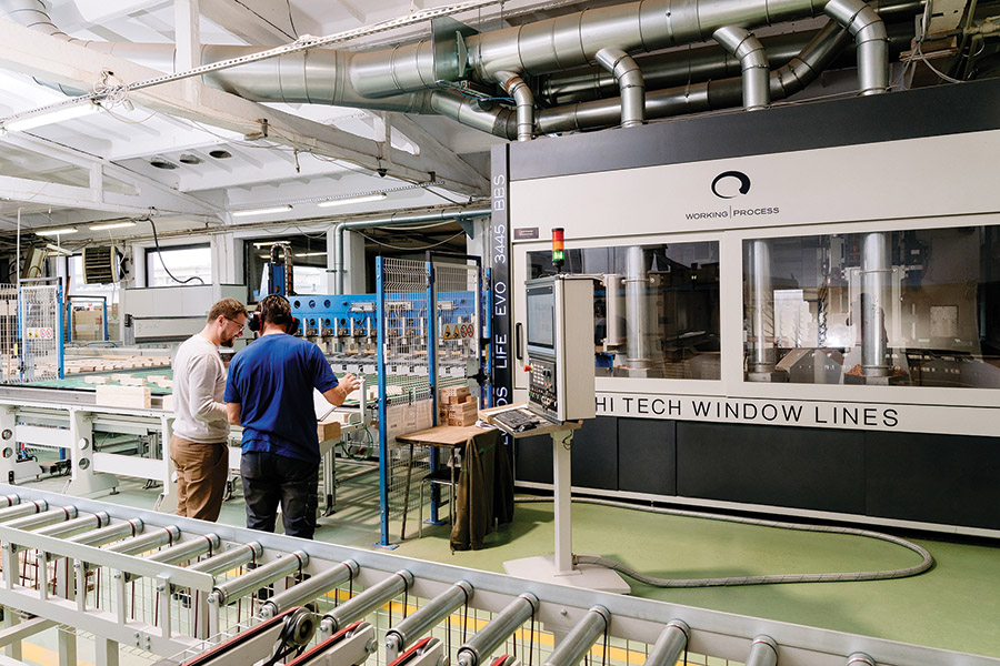 Centrum obróbcze Working Process