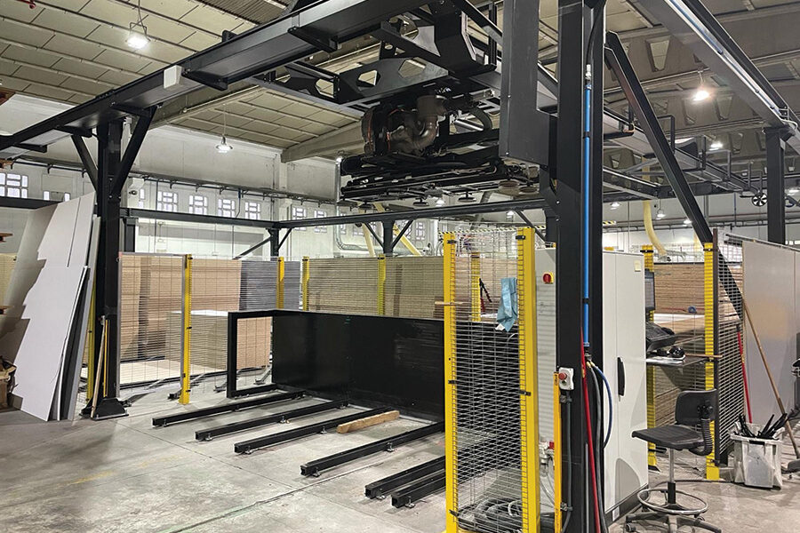 Automatyczny inteligentny magazyn elementów Rierge