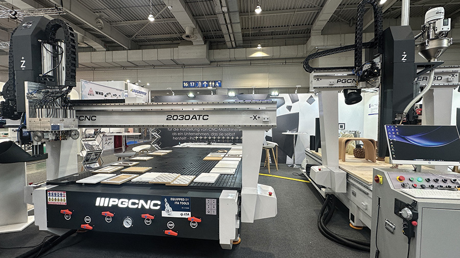 Ploter PGCNC 2030 z systemem TPA