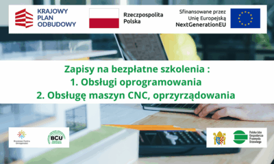 Inwestuj w kompetencje – praktyczne bezpłatne kursy operatora CNC i Autodesk Inventor w Kaliszu