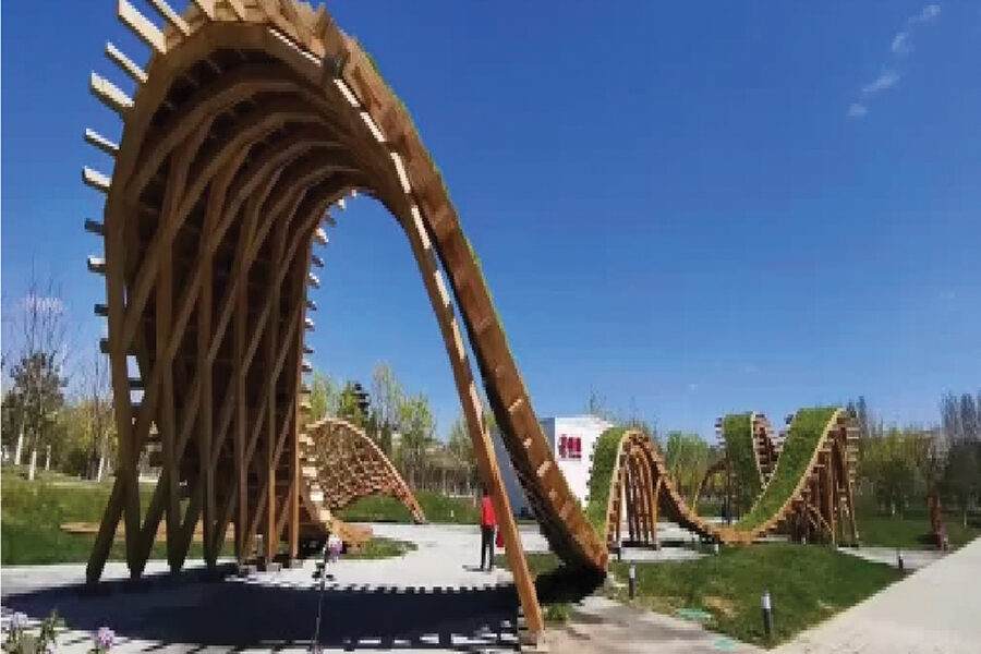 Lekka konstrukcja dzięki zastosowania elementów technologii Greengridz