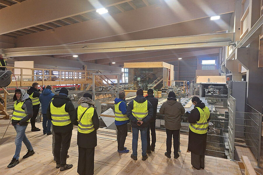 Produkcja tarcicy w przedsiębiorstwie Holz Hahn. Fot. PIGPD