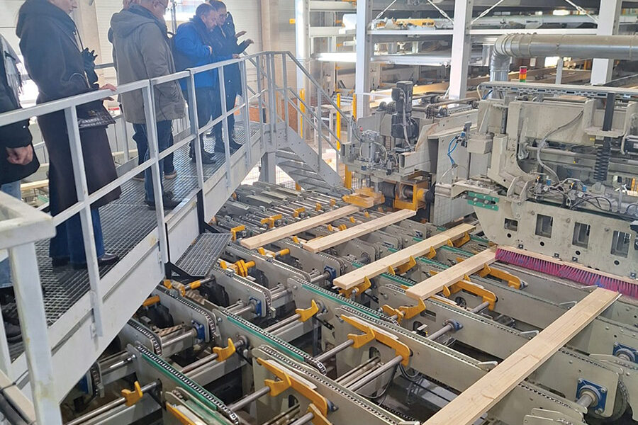 Produkcja tarcicy w firmie Kirnbauer Holzindustire. Fot. PIGPD